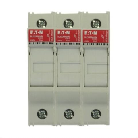 EATON CHM3DU SİLİNDİRİK SİGORTA YUVASI (BOY 10X38, 32A) - 3 KUTUP
