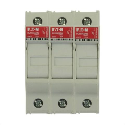 EATON CHM3DU SİLİNDİRİK SİGORTA YUVASI (BOY 10X38, 32A) - 3 KUTUP
