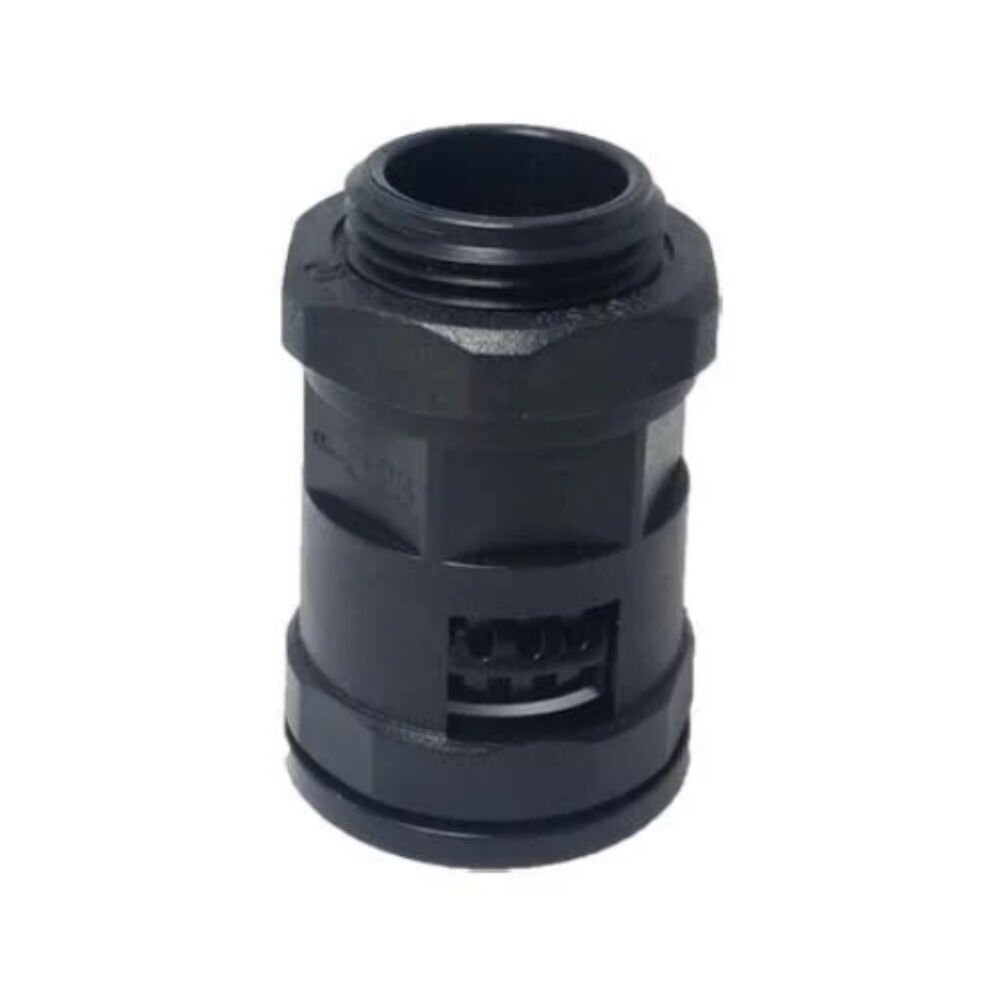 ORTAÇ SPİRAL BORU RAKORU (POLYAMİD,SİYAH) PG48 OR0239