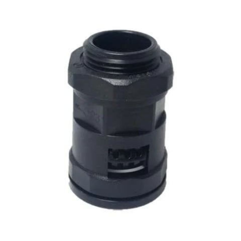 ORTAÇ SPİRAL BORU RAKORU (POLYAMİD,SİYAH) PG48 OR0239