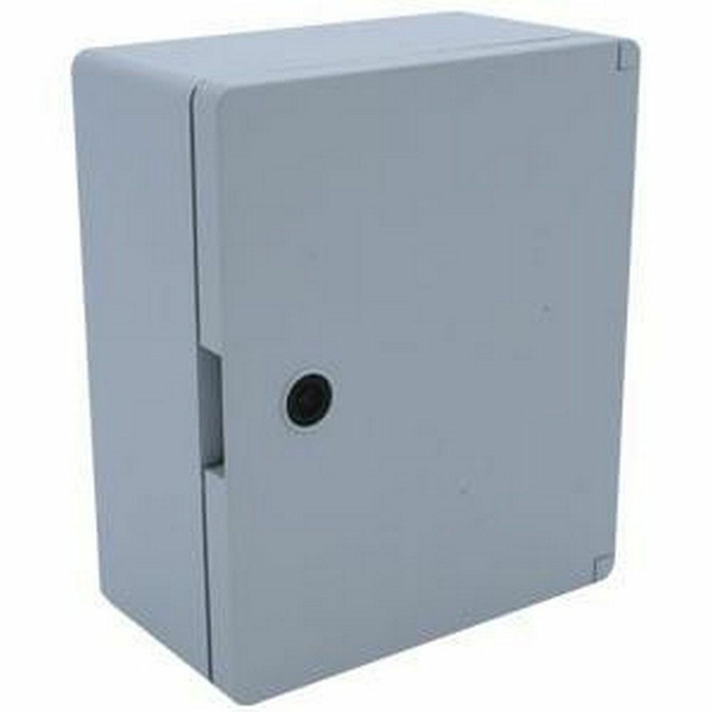 ÇETİNKAYA 21X28X13 GALVANİZ TABAN SAÇLI OPAK KAPAKLI PANO