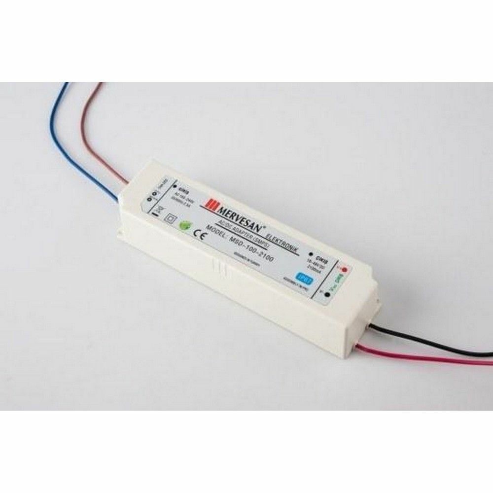 MERVESAN MSD-100-2100 100W 2100 MA IP67 SABİT AKIM LED DRİVER