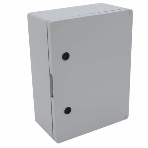 ÇETİNKAYA 30X40X16,5 GALVANİZ TABAN SAÇLI OPAK KAPAKLI PANO