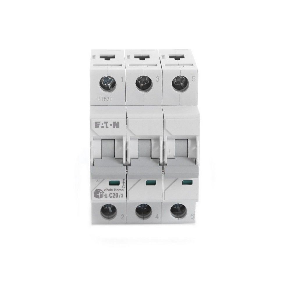 EATON 194792 MİNYATÜR DEVRE KESİCİ - 4,5KA - C EĞRİSİ - 3X20A