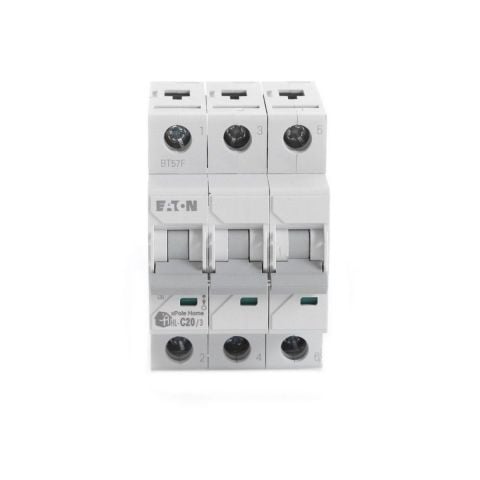 EATON 194792 MİNYATÜR DEVRE KESİCİ - 4,5KA - C EĞRİSİ - 3X20A