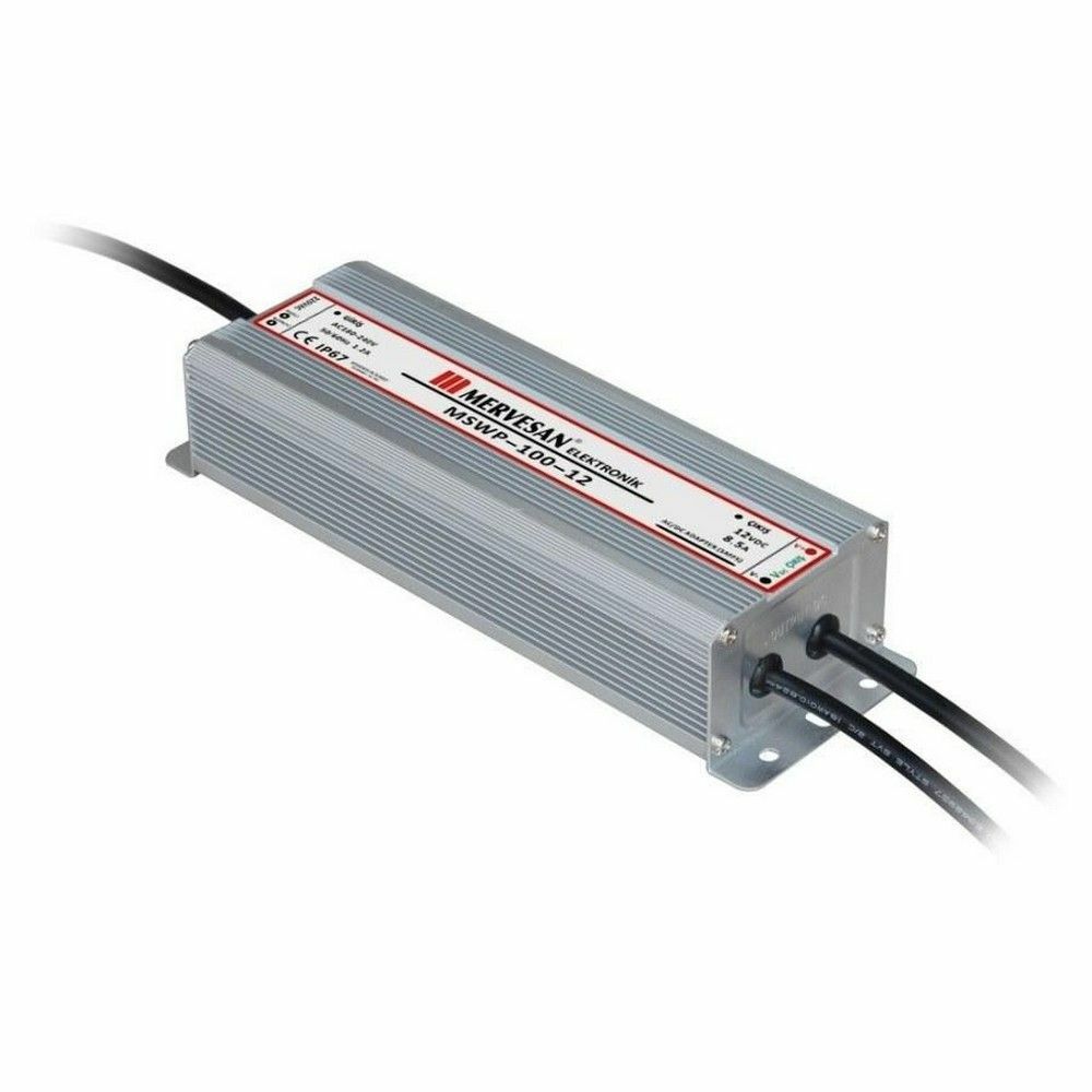 MERVESAN 12VDC 8,5 A IP 67 ADAPTÖR