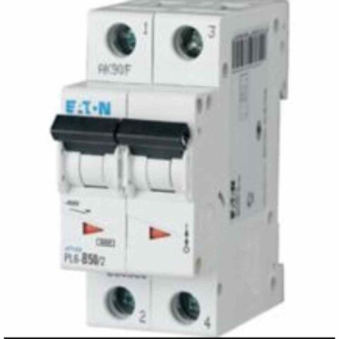EATON PL6-C50/2 OTOMATİK SİGORTA - 6KA - C EĞRİSİ - Y7-286572