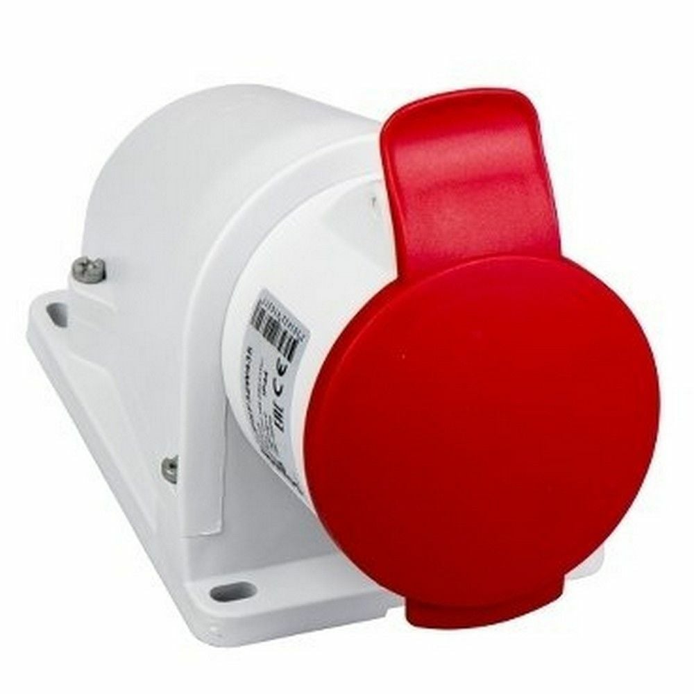 SCHNEIDER PKF32W435 PRATİKA 380-415V AC 5X32A 3P+N+E TRİFAZE IP44 VİDA BAĞLANTILI EĞİK DUVAR PRİZİ