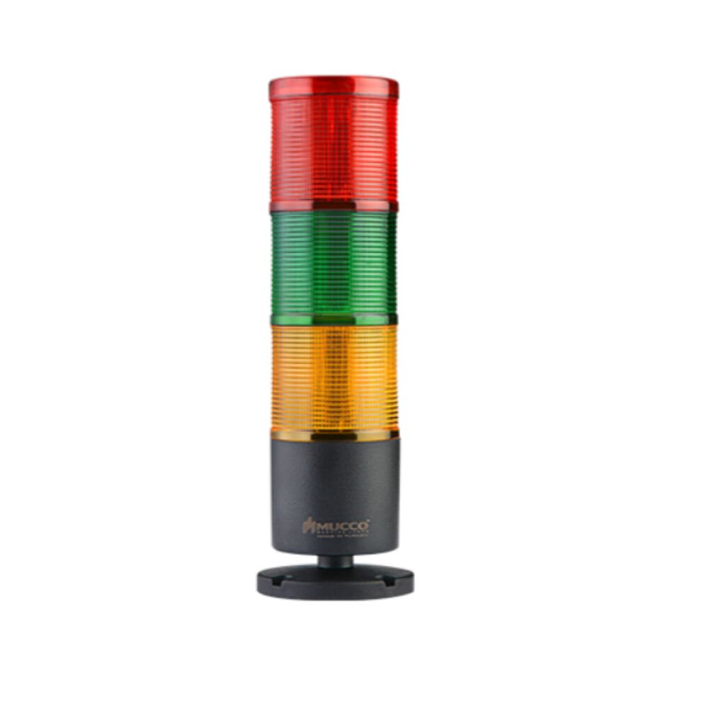MUCCO 85-260V AC-DC FLAŞÖR-SABİT 3KATLI IŞIKLI KOL