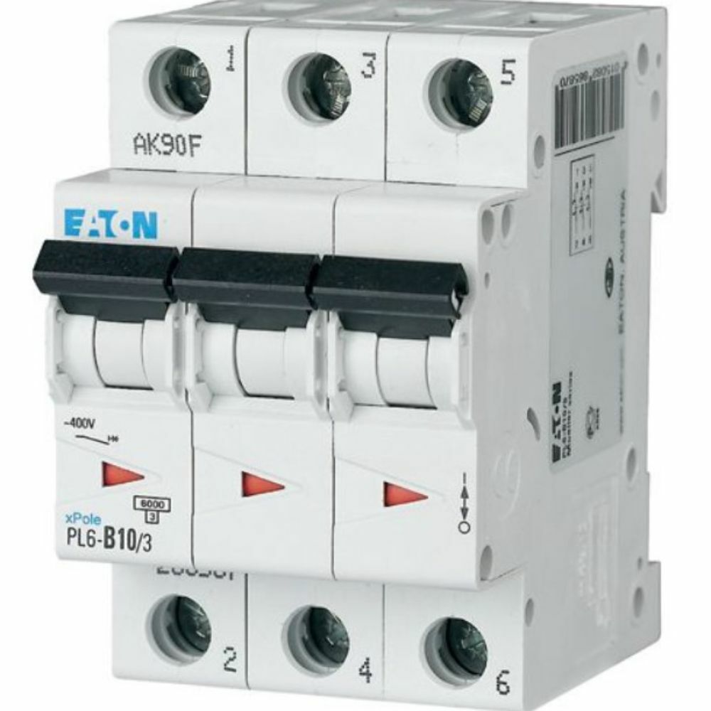 EATON PL6-B10/3 OTOMATİK SİGORTA - 6KA - B EĞRİSİ - Y7-286587