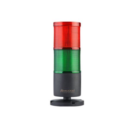 MUCCO 85-260V AC-DC FLAŞÖR-SABİT-BUZZER 2KATLI IŞI