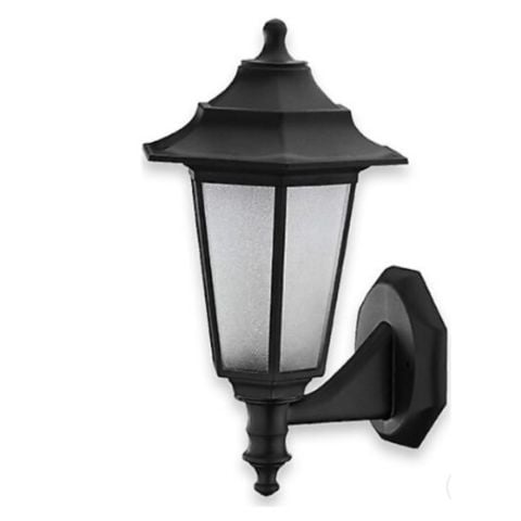 MUTLUSAN FLORA BAHÇE ARMATÜRÜ ( APLİK )SİYAH (IP 44) (6 ADET)