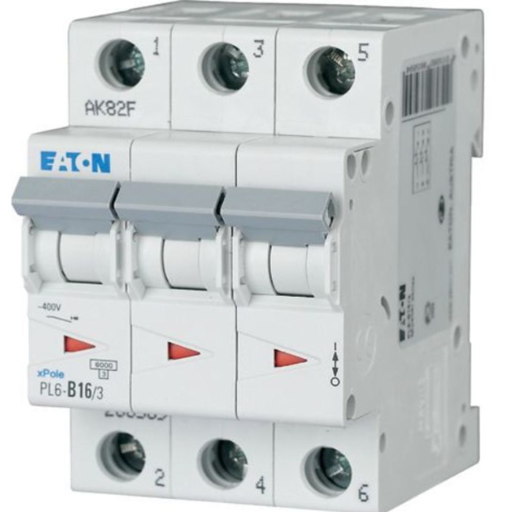 EATON PL6-B16/3 OTOMATİK SİGORTA - 6KA - B EĞRİSİ - Y7-286589
