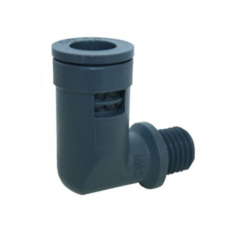 ORTAÇ PG-29 GEÇMELİ DİRSEK RAKOR SİYAH ( 29X34,5 ) ODDB34-PG29