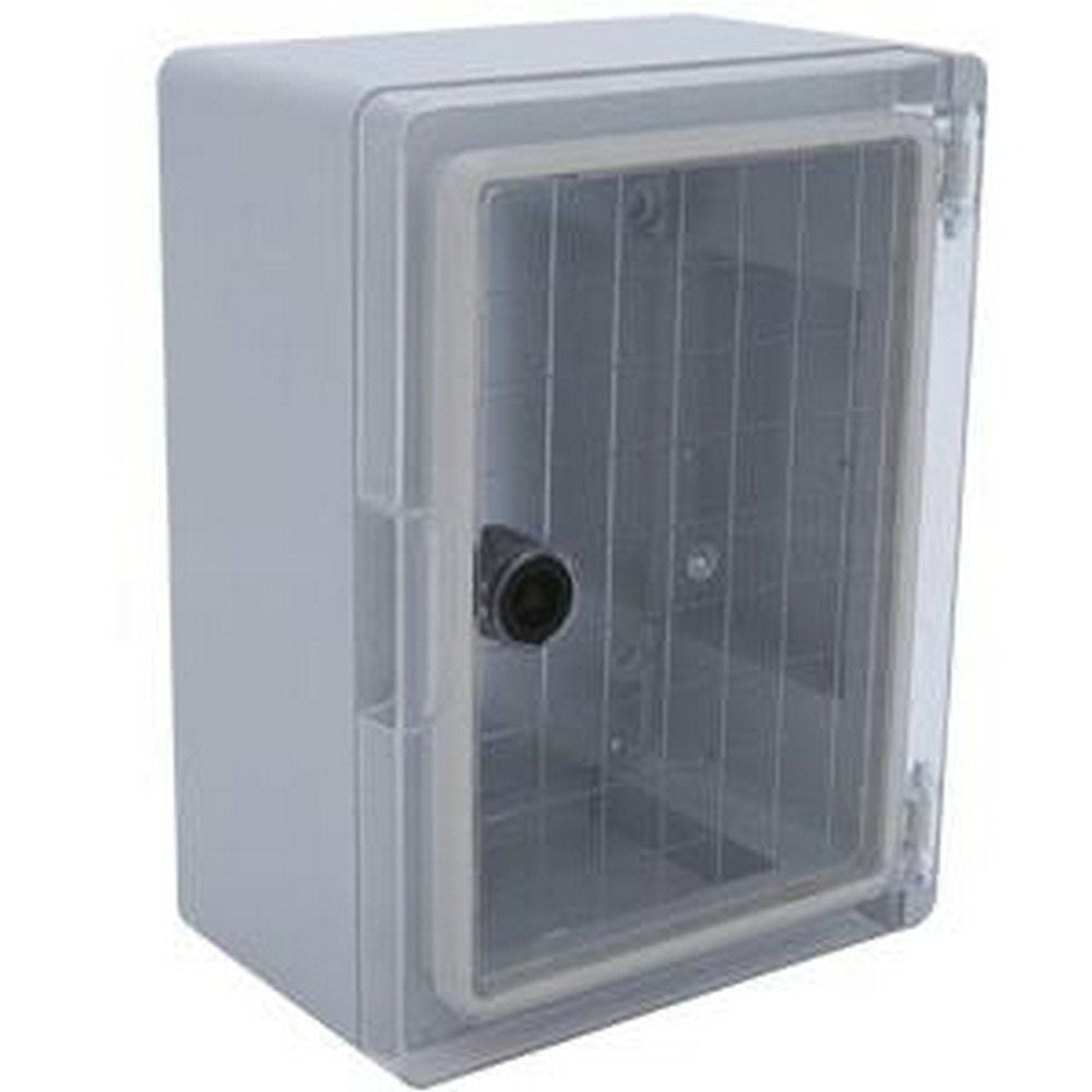 ÇETİNKAYA 50X60X22 GALVANİZ TABAN SAÇLI ŞEFFAF KAPAKLI PANO