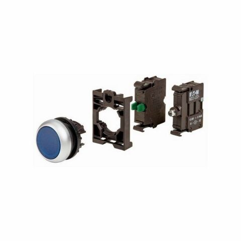 EATON 216931-AS0 BUTON, YAYLI, 24V LED'Lİ, MAVİ 1NA