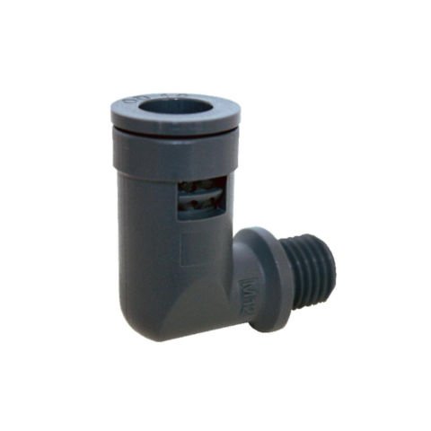 ORTAÇ PG-11 GEÇMELİ DİRSEK RAKOR GRİ ( 12X15,8 ) ODDG15-PG11