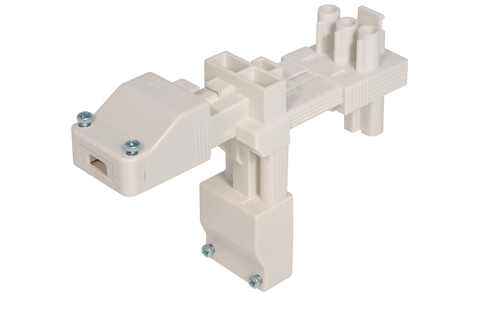 ONKA 3 LÜ SOKET KLEMENS T BAĞLANTI APARATI BEYAZ ONKA-5074