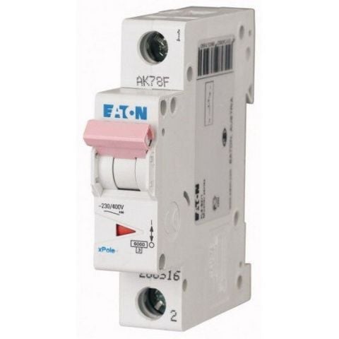 EATON 286523 MİNYATÜR DEVRE KESİCİ - 6KA - B EĞRİSİ - 1X25A