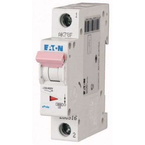 EATON 286523 MİNYATÜR DEVRE KESİCİ - 6KA - B EĞRİSİ - 1X25A