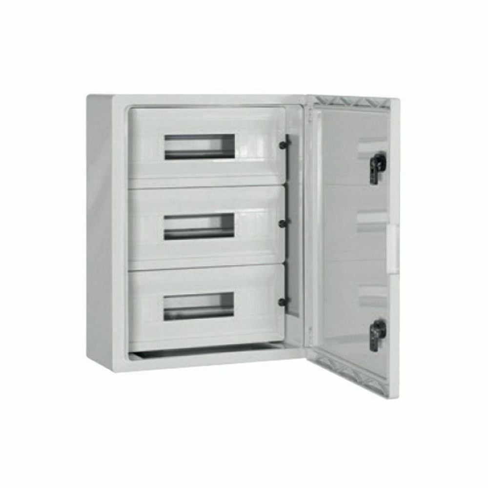 ÇETİNKAYA 40X50X17,5 ABS PANO 3×17 OPAK KAPAKLI