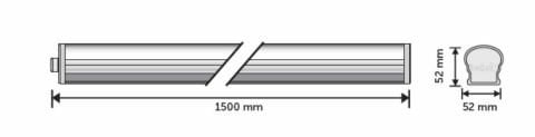 İNOLED 80W ASPERA LED ETANJ ARM(B-6500K)