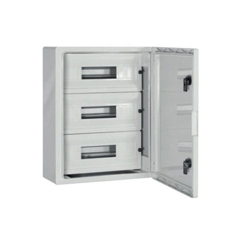 ÇETİNKAYA 40X60X20 ABS PANO 4×17 OPAK KAPAKLI