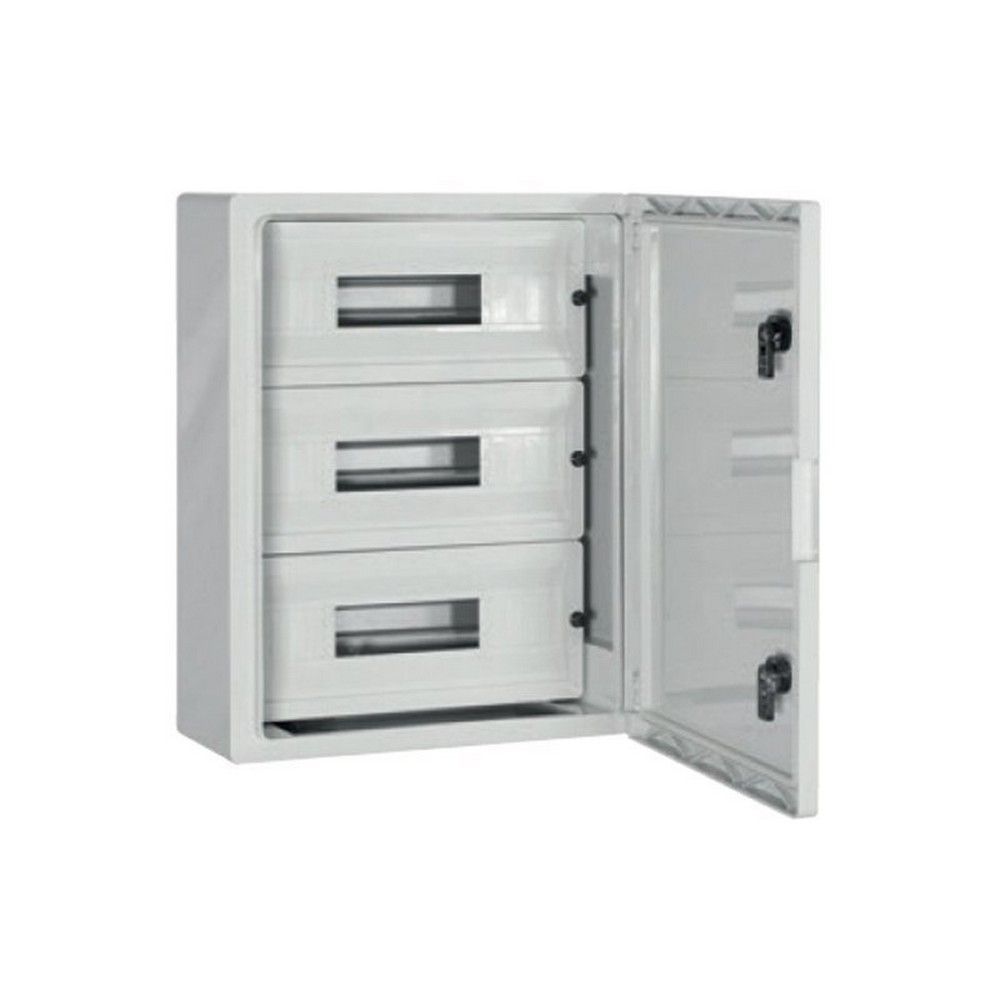 ÇETİNKAYA 40X60X20 ABS PANO 4×17 OPAK KAPAKLI