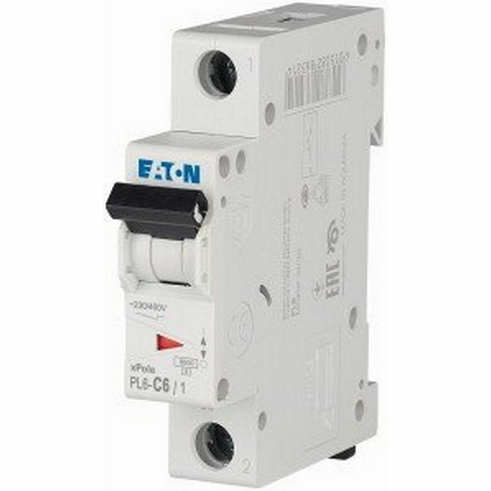 EATON 286530 MİNYATÜR DEVRE KESİCİ - 6KA - C EĞRİSİ - 1X6A