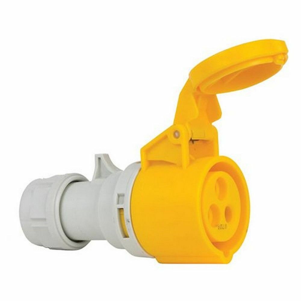 METE ENERJİ 3X16A. IP44 UZATMA PRİZİ 110V.4H VİDALI BAĞLI 406421V