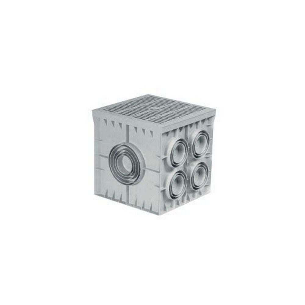 ÇETİNKAYA ÇP 555553 55X55X50 ABS YERALTI BUATI 10 ÇIKIŞLI KAPAKSIZ