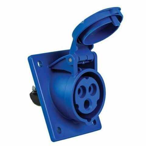 METE ENERJİ 3X16A. IP44 MAKİNE PRİZİ EĞİK VİDALI BAĞLANTI 406501V