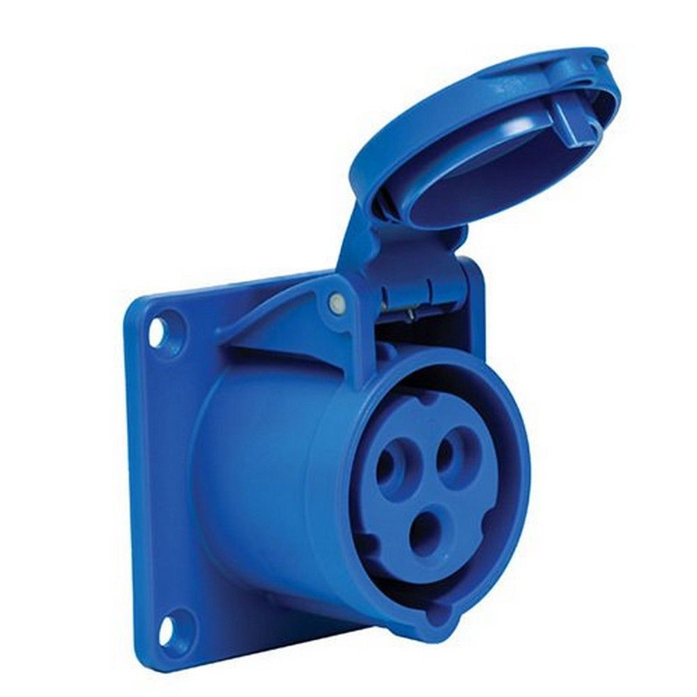 METE ENERJİ 3X16A. IP44 MAKİNE PRİZİ -DÜZ- 406502