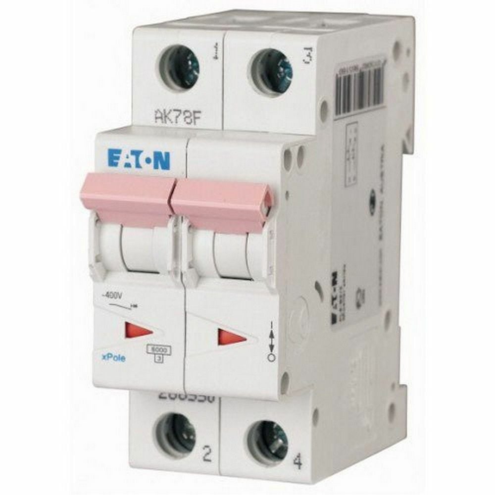 EATON 286557 MİNYATÜR DEVRE KESİCİ - 6KA - B EĞRİSİ - 2X25A