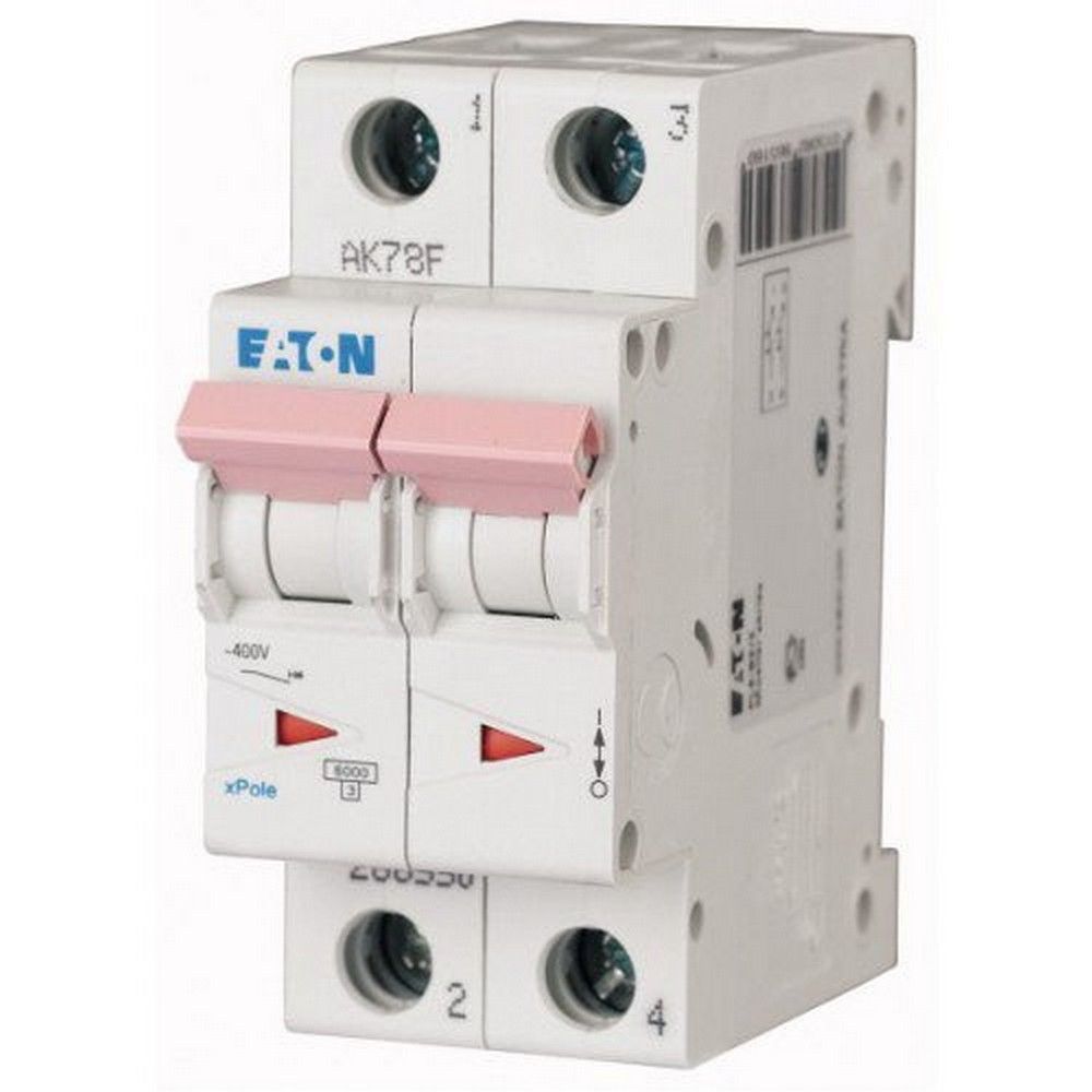 EATON 286557 MİNYATÜR DEVRE KESİCİ - 6KA - B EĞRİSİ - 2X25A