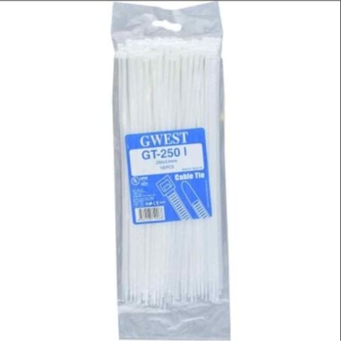 GWEST GT 250 I (100 ADET) 250X3.6MM BEYAZ KABLO BAĞI