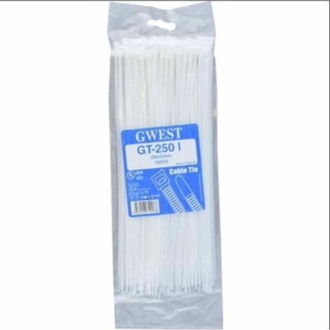 GWEST GT 250 I (100 ADET) 250X3.6MM BEYAZ KABLO BAĞI
