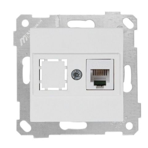 MUTLUSAN RİTA MEK TUŞ TELEFON PRİZİ 1XRJ12 BEYAZ