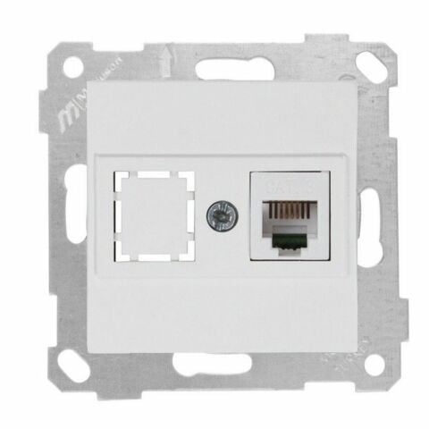 MUTLUSAN RİTA MEK TUŞ TELEFON PRİZİ 1XRJ12 BEYAZ