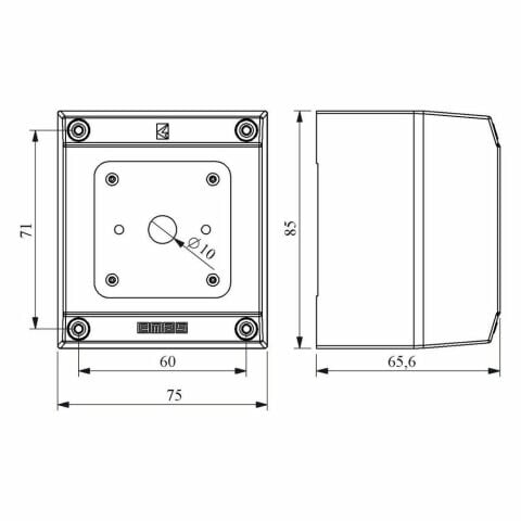 EMAS PSK11 PAKO KUTU 10-25 A 1-2 GÖVDE