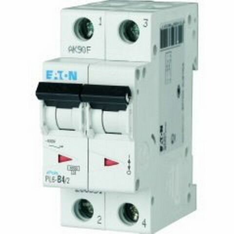EATON PL6-C4/2 MİNYATÜR DEVRE KESİCİ - 6KA - C EĞRİSİ - 2X4A