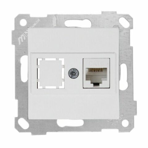 MUTLUSAN RİTA MEK TUŞ DATA PRİZİ 1*RJ45 (CAT6) BEYAZ