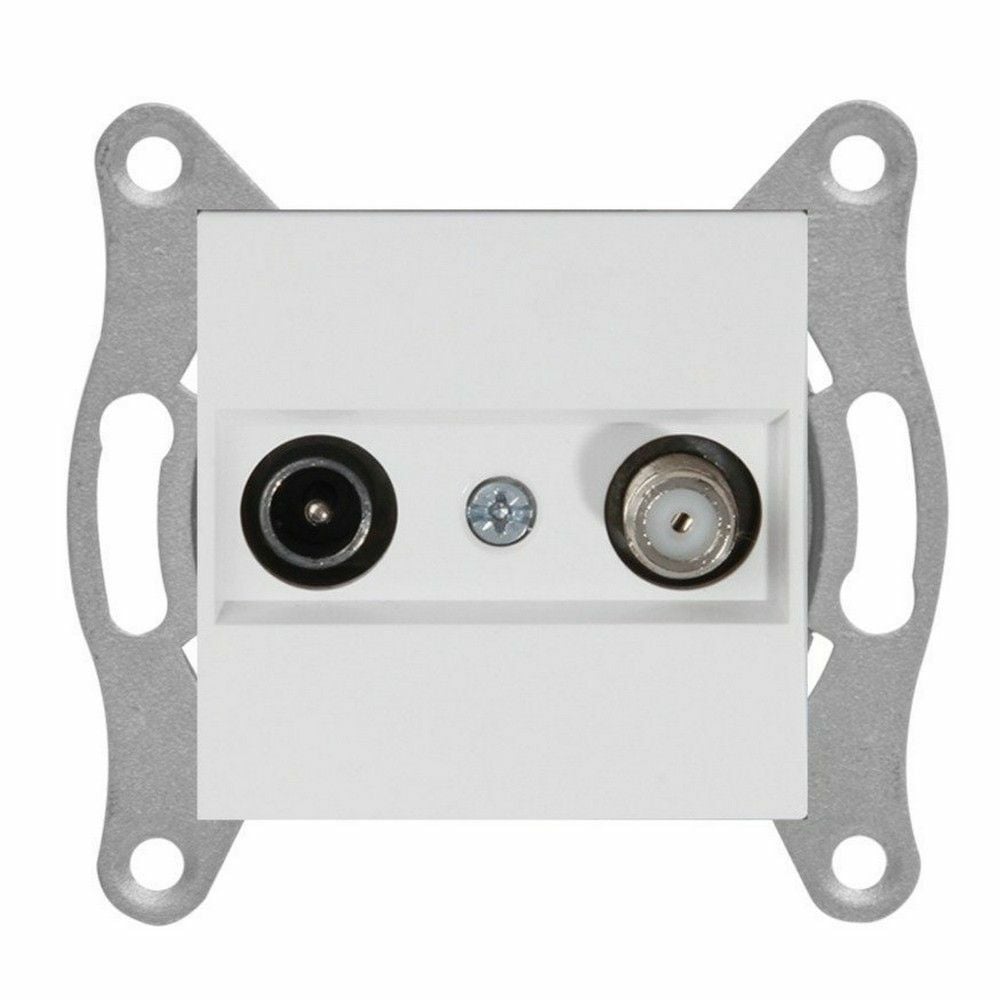 MUTLUSAN RİTA MEK TUŞ TV-SAT PRİZİ (GEÇİŞLİ) 4DB