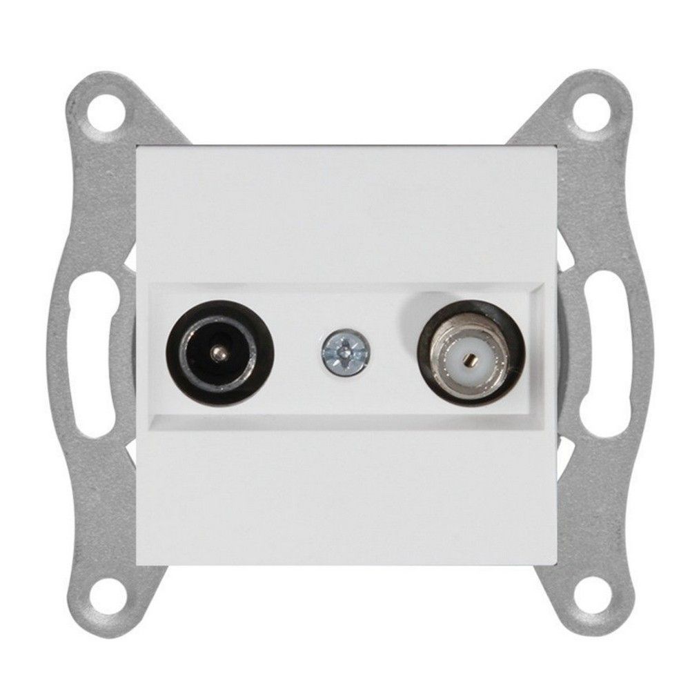 MUTLUSAN RİTA MEK TUŞ TV-SAT PRİZİ (GEÇİŞLİ) 4DB