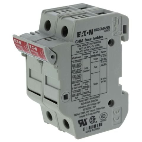 EATON CHM2DU SİLİNDİRİK SİGORTA YUVASI (BOY 10X38,-EATON