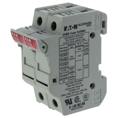 EATON CHM2DU SİLİNDİRİK SİGORTA YUVASI (BOY 10X38,-EATON