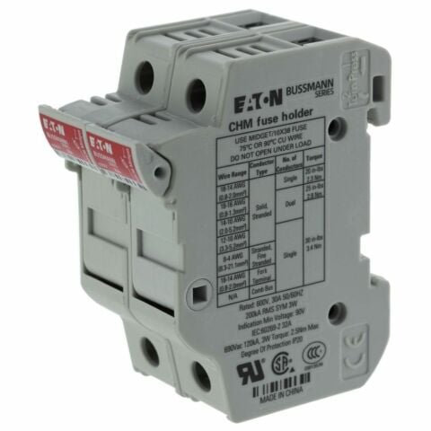 EATON CHM2DU SİLİNDİRİK SİGORTA YUVASI (BOY 10X38,-EATON