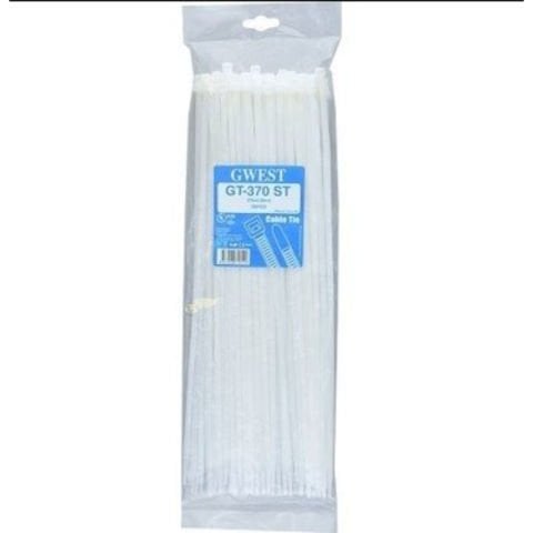 GWEST GT 370 ST (100 ADET) 370X4.8MM BEYAZ KABLO BAĞI