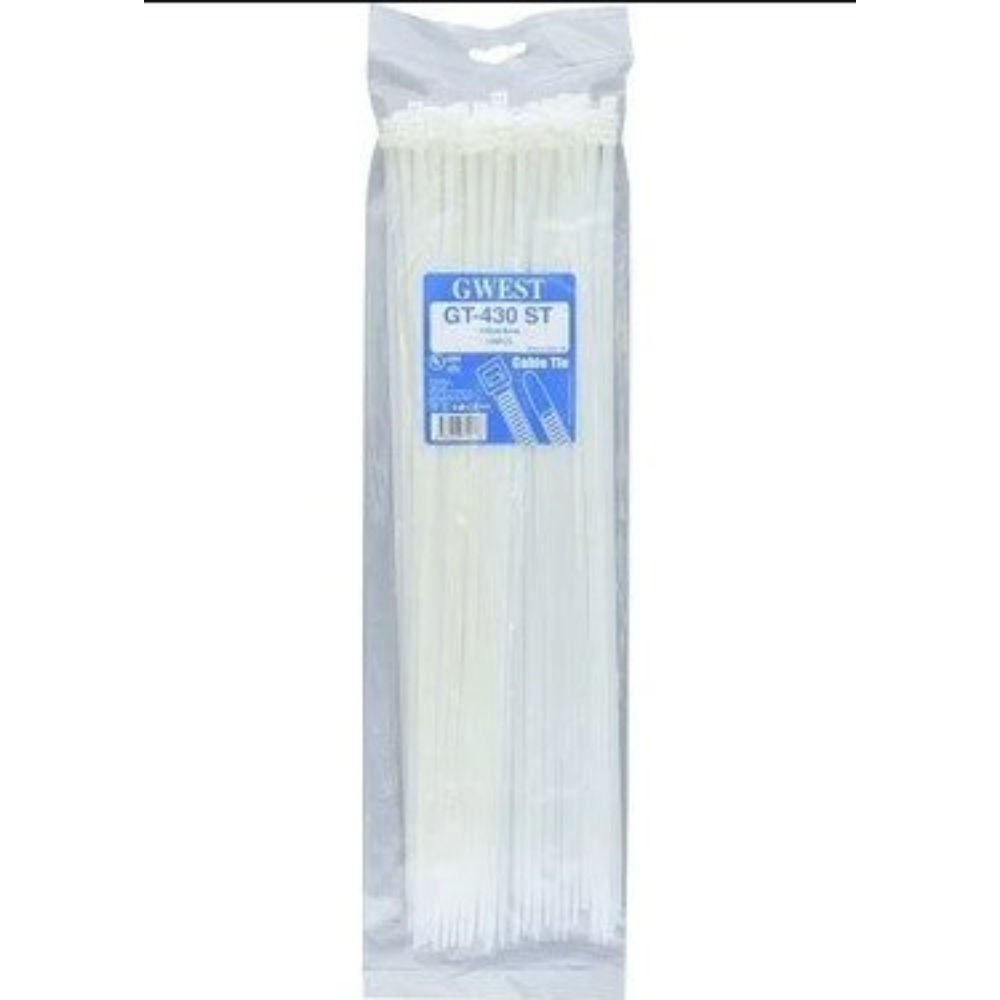 GWEST GT 430 ST (100 ADET) 430X4.8MM BEYAZ KABLO BAĞI