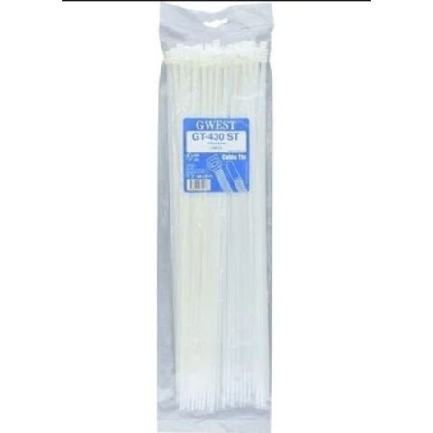 GWEST GT 430 ST (100 ADET) 430X4.8MM BEYAZ KABLO BAĞI